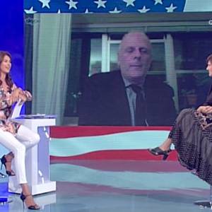 Stefano Albertini and Letizia Airos on Uno Mattina